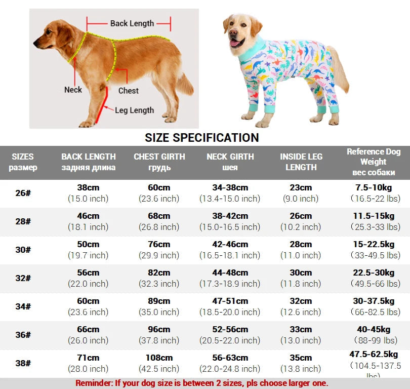 Big Dog Pajamas