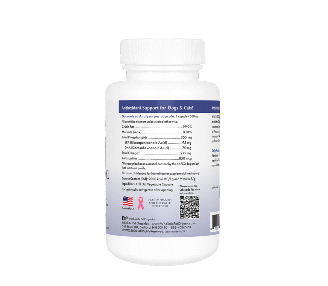 Wild Krill Oil for Dogs | Wholistic Pet Organics