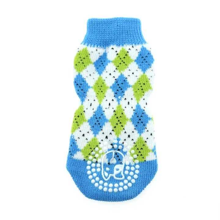 Non-skid dog socks