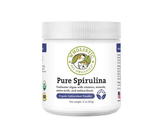 Spirulina Powder for Dogs | Wholistic Pet Organics