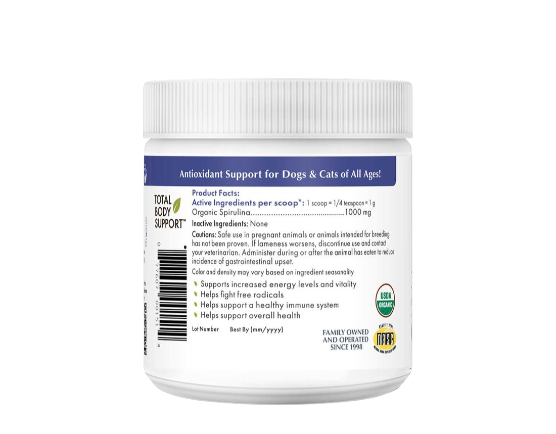 Spirulina Powder for Dogs | Wholistic Pet Organics