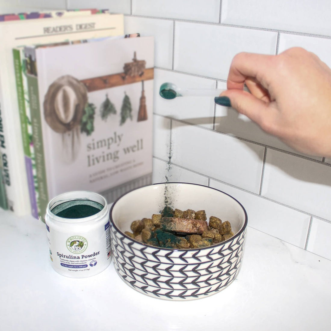 Spirulina Powder for Dogs | Wholistic Pet Organics