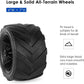 Large solid all terrain wheels