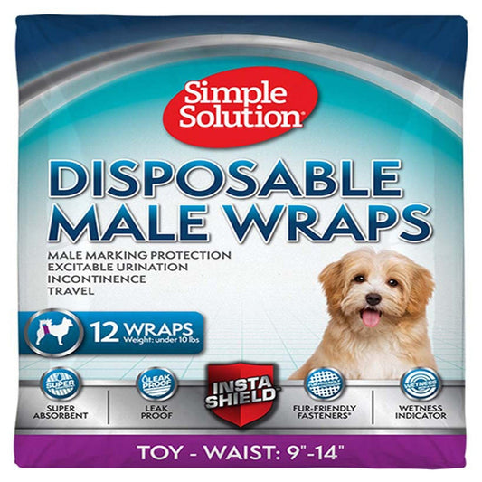 Toy dog Disposable male wraps