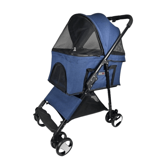 Dog stroller with detachable carrier - iloveleia.com