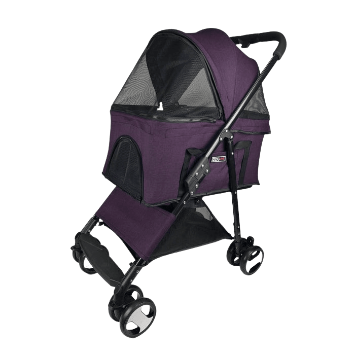 Dog stroller with detachable carrier - iloveleia.com