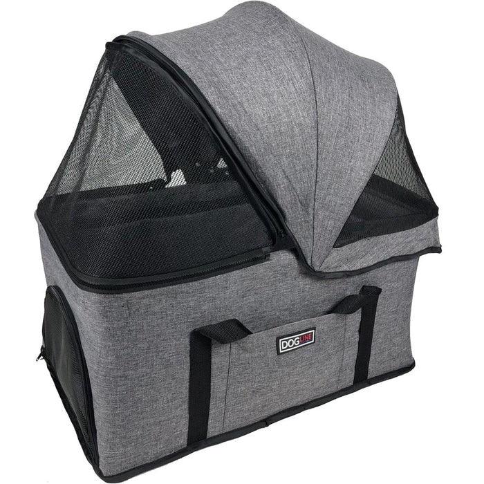 Dog stroller with detachable carrier - iloveleia.com