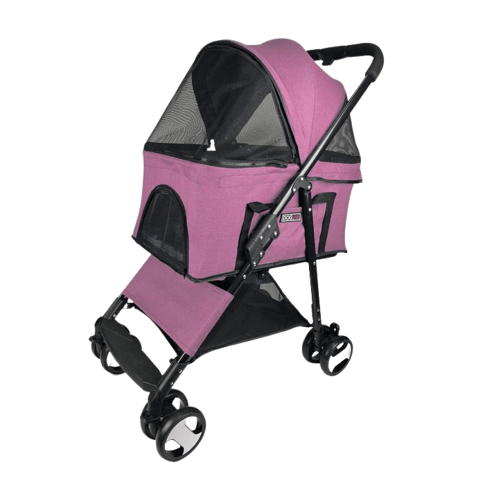 Dog stroller with detachable carrier - iloveleia.com