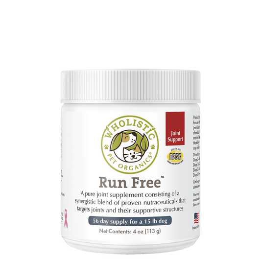 Wholistic Pet Organics Dog Supplement for Arthritis 4oz