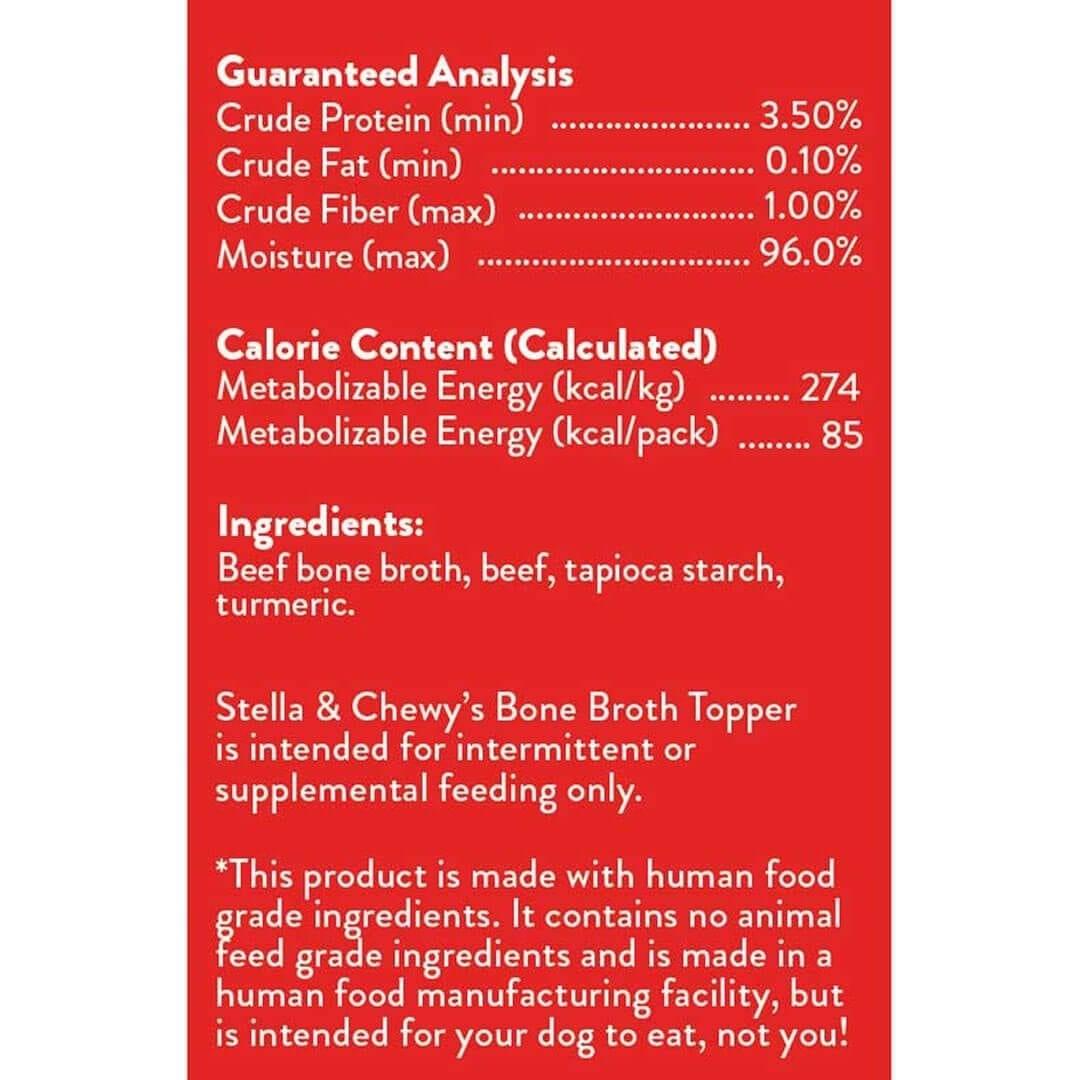 Stella & Chewy's Bone Broth Topper 11 oz ( Case of 12 ) - iloveleia.com