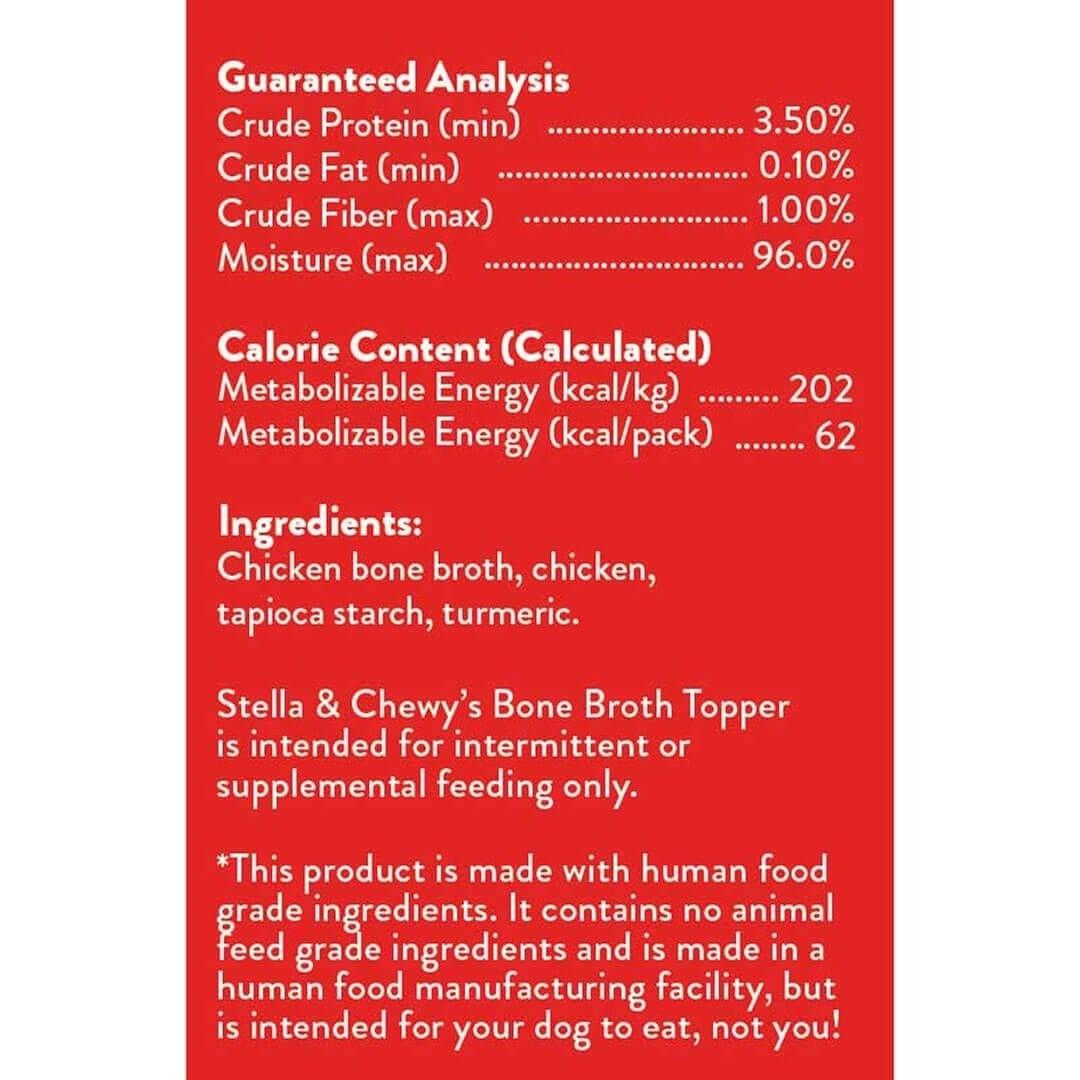 Stella & Chewy's Bone Broth Topper 11 oz ( Case of 12 ) - iloveleia.com
