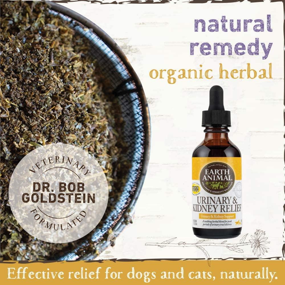 Urinary & Kidney Relief Remedy and herbs
