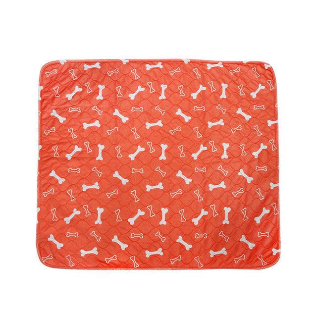 Washable Incontinence pads for dogs in color orange