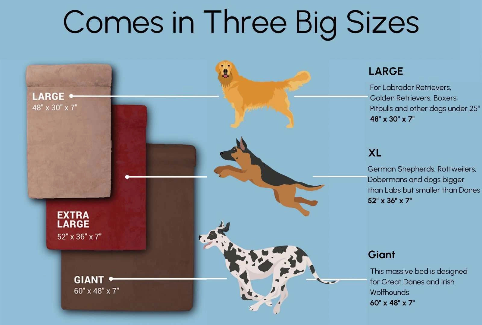 7" Orthopedic Dog Sofa Bed | Big Barker