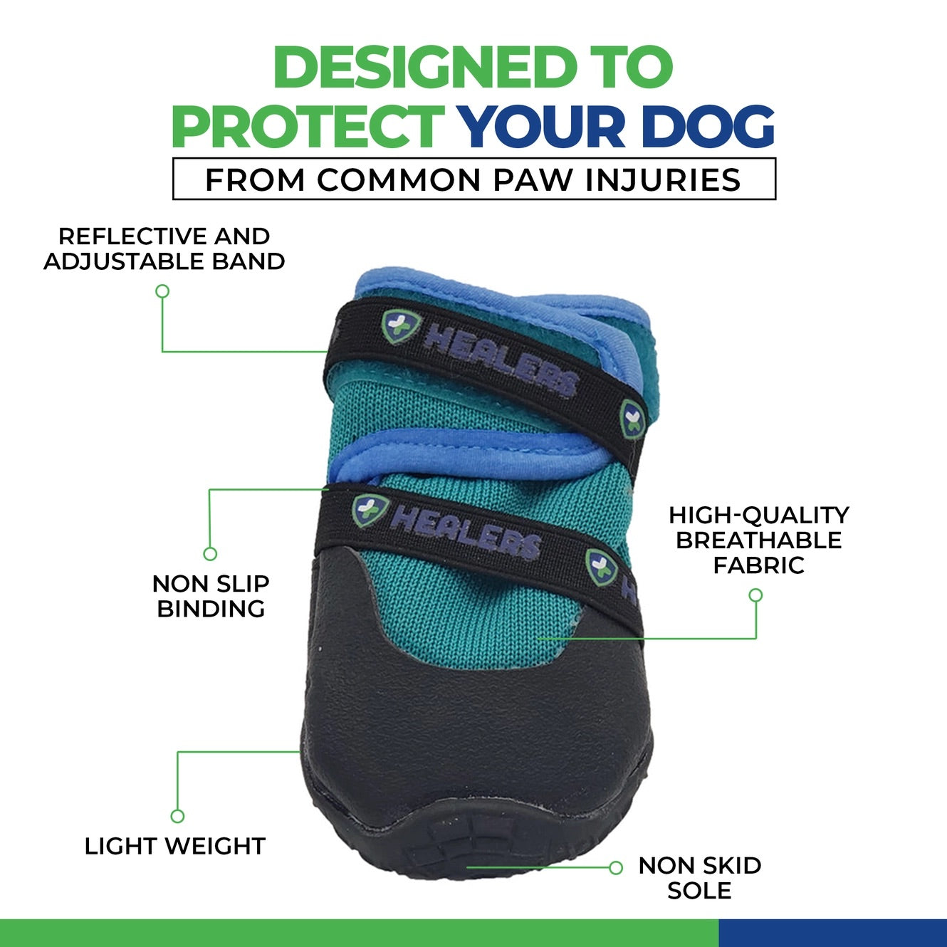 Dog Boots for Injured Paws | Healers