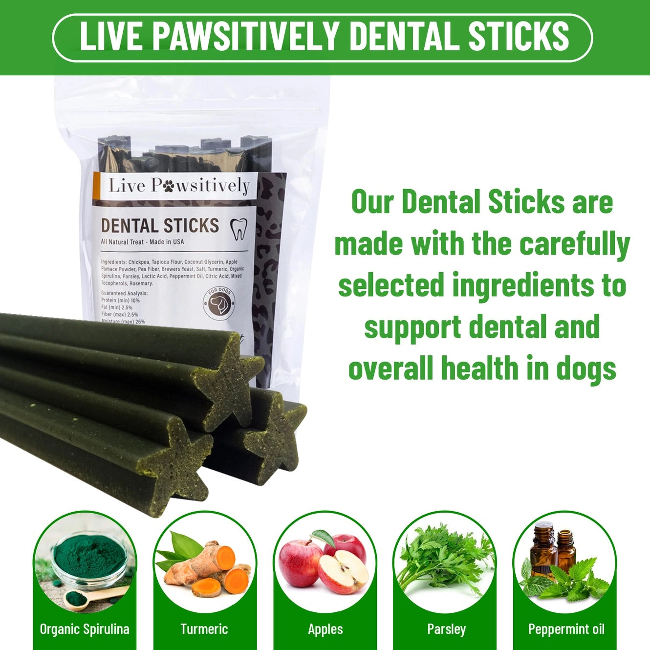Healthy Dental Sticks for Dogs