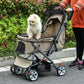 Pet Foldable Stroller with Reversible Handle