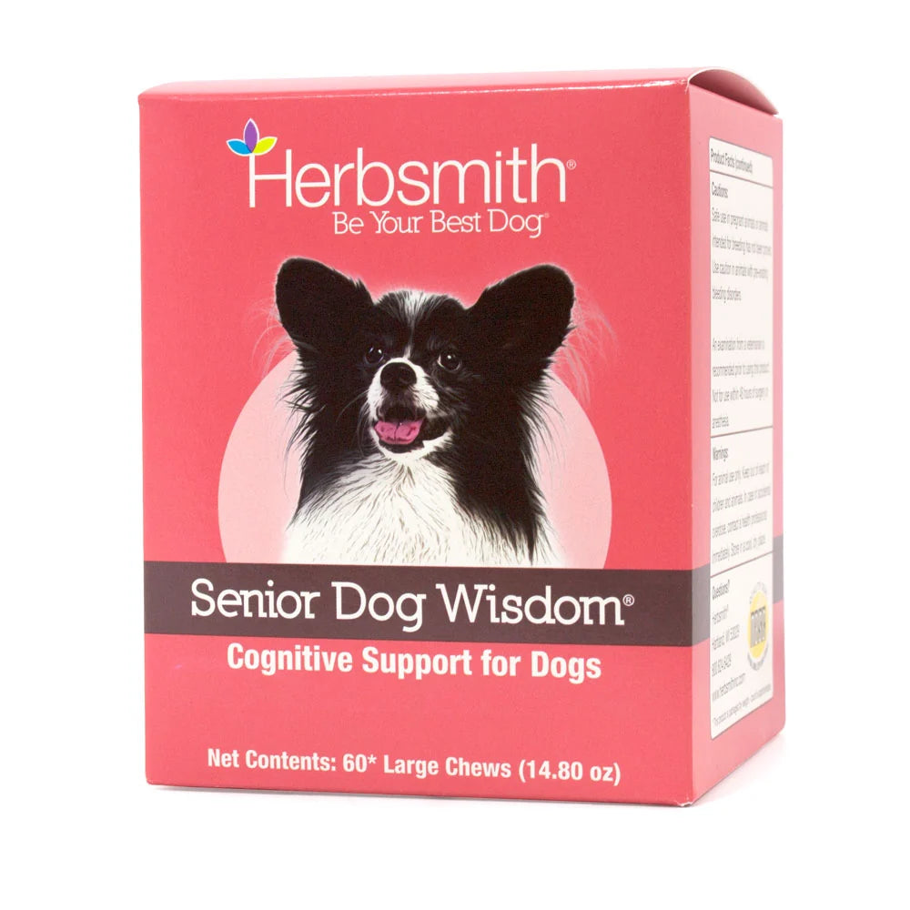 Senior Dog Cognitive Supplement | Herbsmith Senior Dog Wisdom™