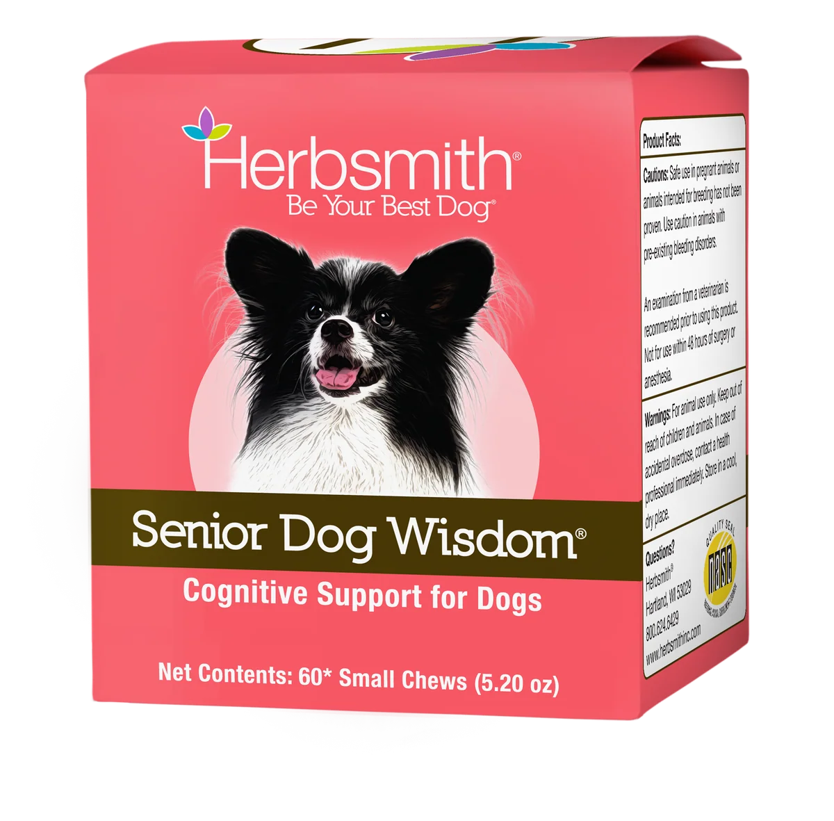 Senior Dog Cognitive Supplement | Herbsmith Senior Dog Wisdom™