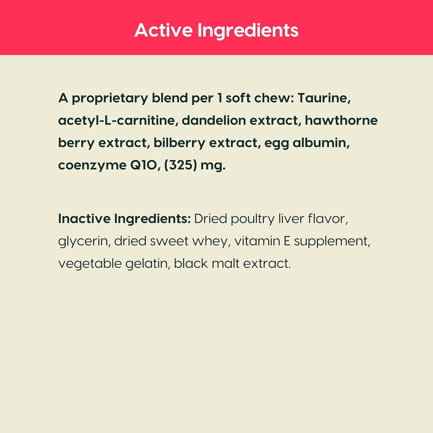 Heart Supplement for Dogs | Ark Naturals Gray Muzzle