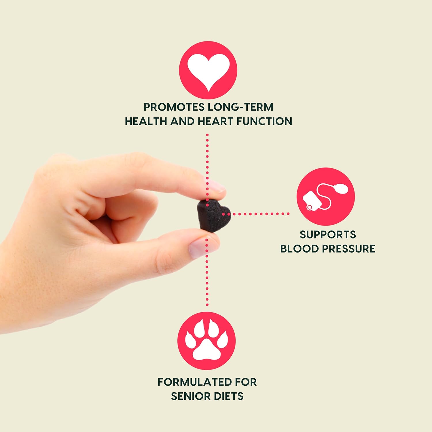 Heart Supplement for Dogs | Ark Naturals Gray Muzzle