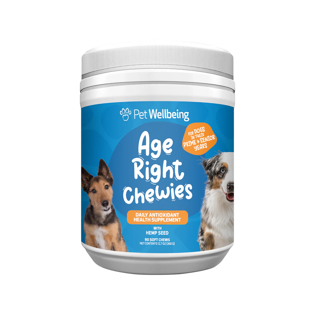 Daily supplement for Senior Dogs | Age Right Chewies Pet Wellbeing