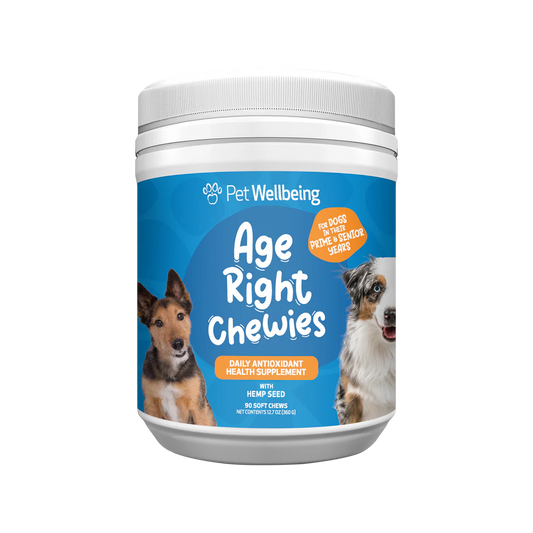 Daily supplement for Senior Dogs | Age Right Chewies Pet Wellbeing
