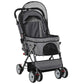 Pet Foldable Stroller with Reversible Handle