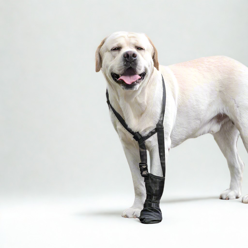 Dog Paw Protector Boot Water-Resistant Recovery Footwear for Post-Surgery Healing