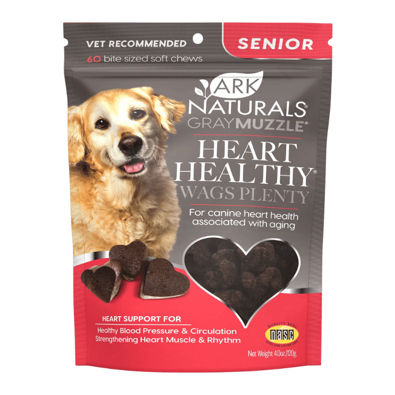 Heart Supplement for Dogs | Ark Naturals Gray Muzzle