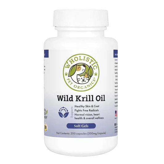 Wild Krill Oil for Dogs | Wholistic Pet Organics