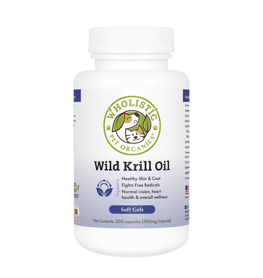 Wild Krill Oil for Dogs | Wholistic Pet Organics