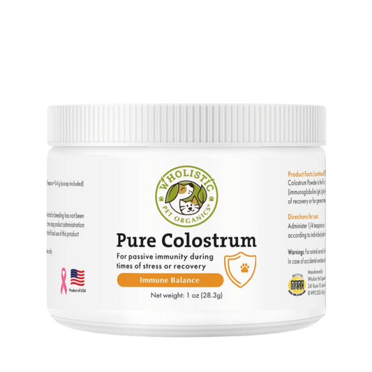 Colostrum for Dogs | Wholistic Pet Organics