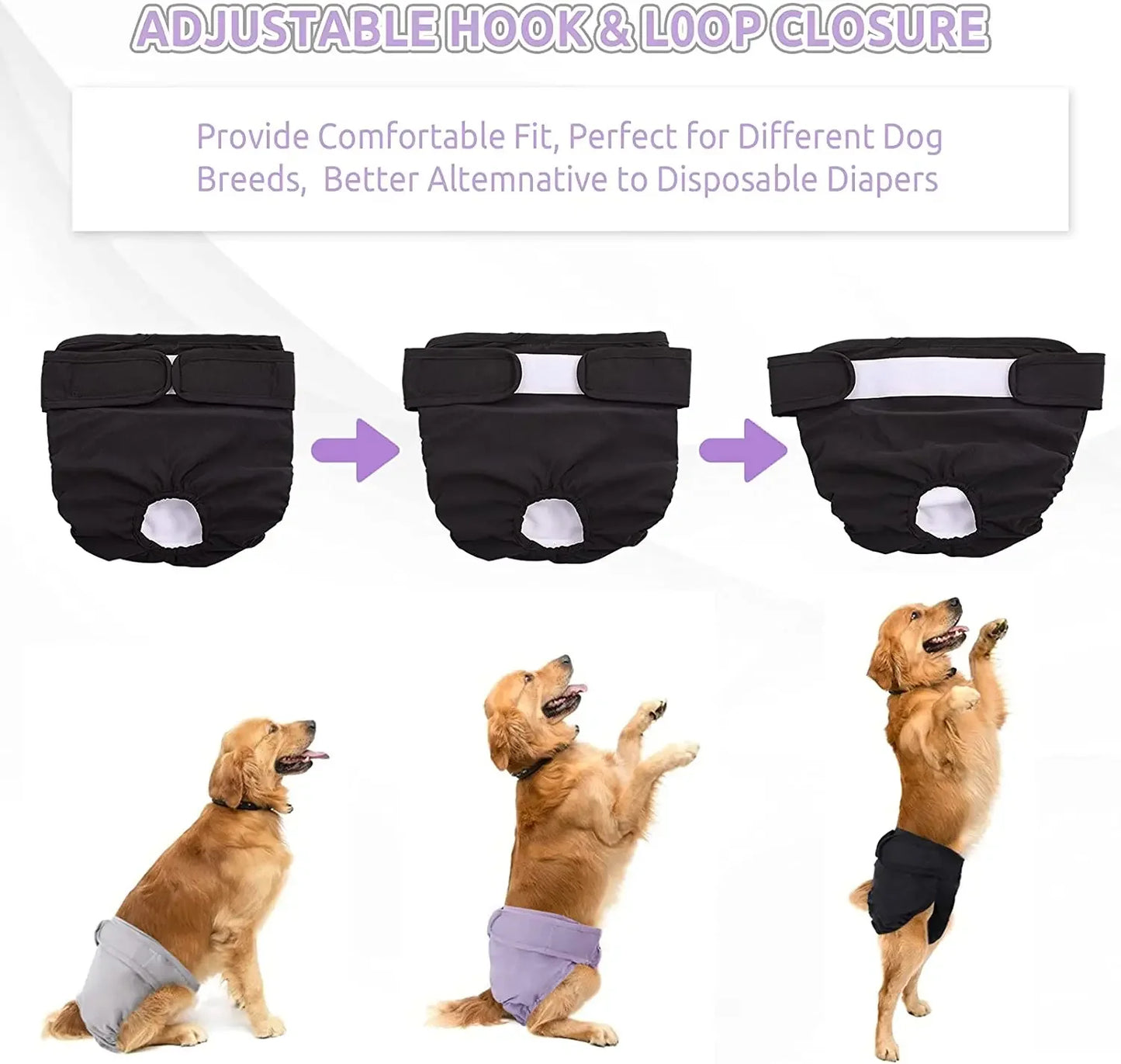 Reusable Female Dog Diapers