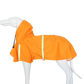 Waterproof Dog Raincoat with Reflective Trim