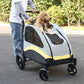 Foldable Dog Stroller 4 Wheels for Medium and  Large Dogs