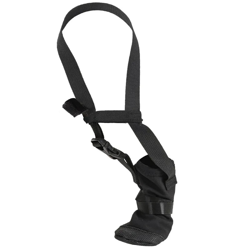 Dog Paw Protector Boot Water-Resistant Recovery Footwear for Post-Surgery Healing