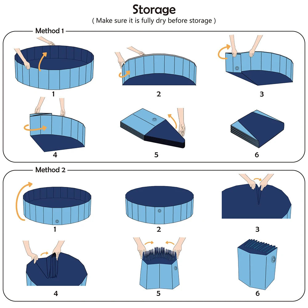 Foldable Dog Swimming Pool