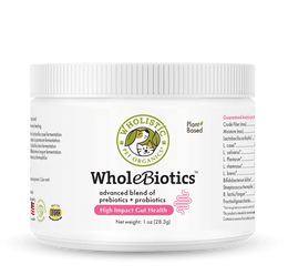 Prebiotics & Probiotics Powder for Dogs | Wholebiotics