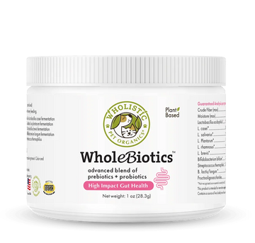 Prebiotics & Probiotics Powder for Dogs | Wholebiotics