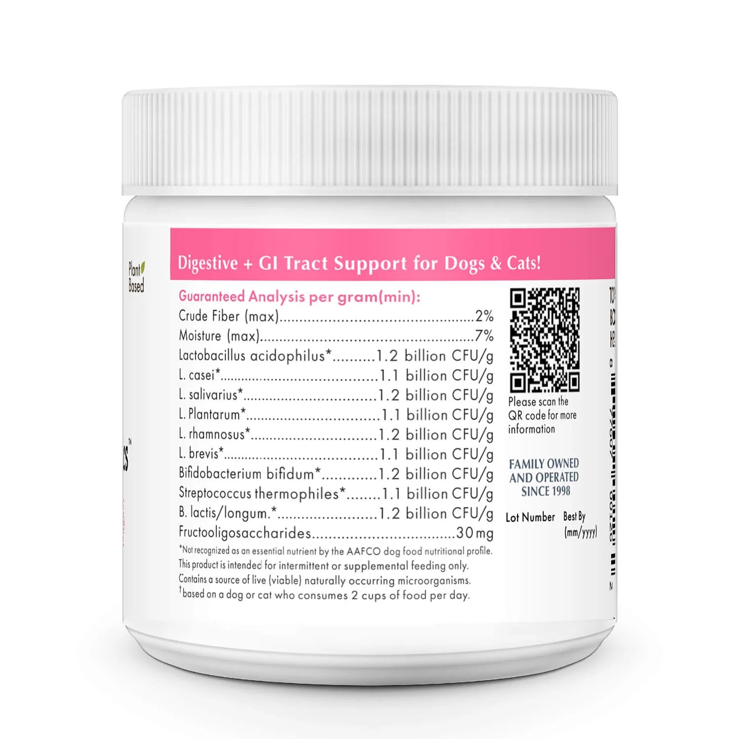 Prebiotics & Probiotics Powder for Dogs | Wholebiotics