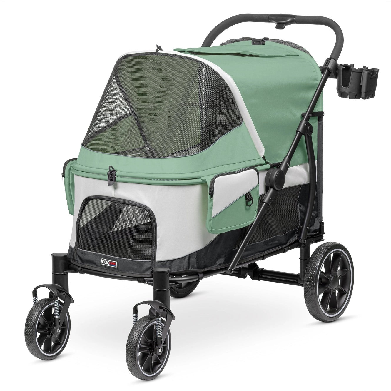 dog stroller with ramp Dog Stroller for Medium Dogs with Ramp