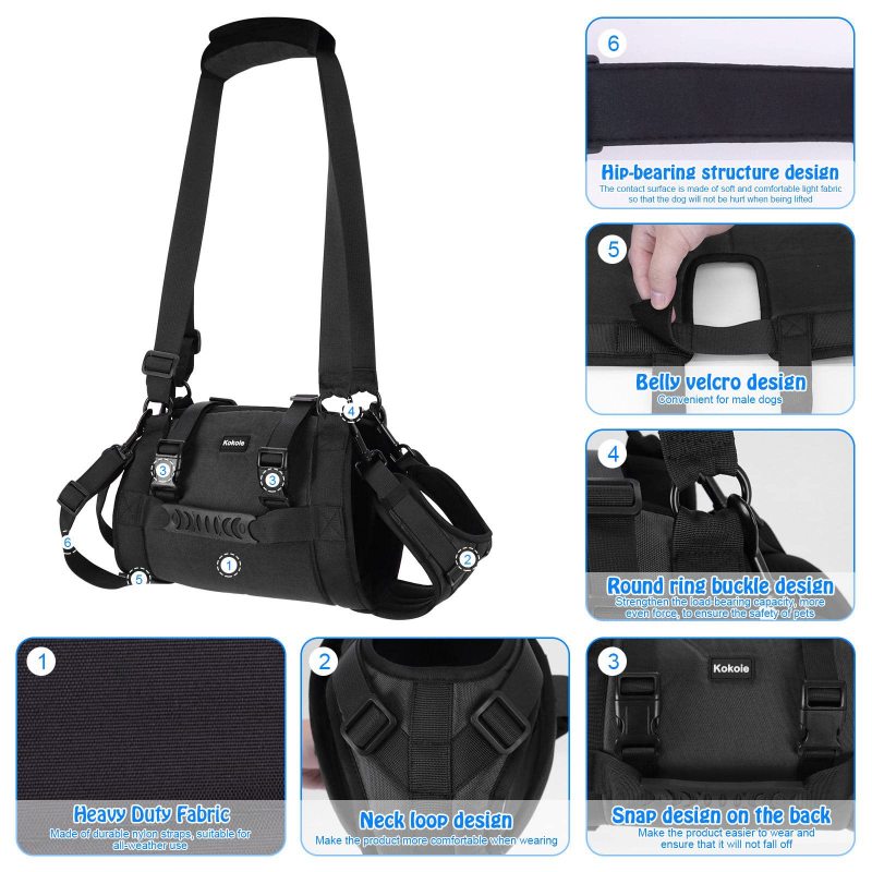 Full Body Dog Lifting Harness