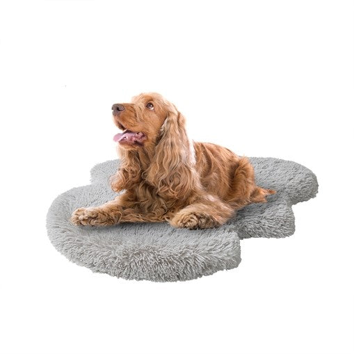 Faux Fur Orthopedic Dog Bed Rug