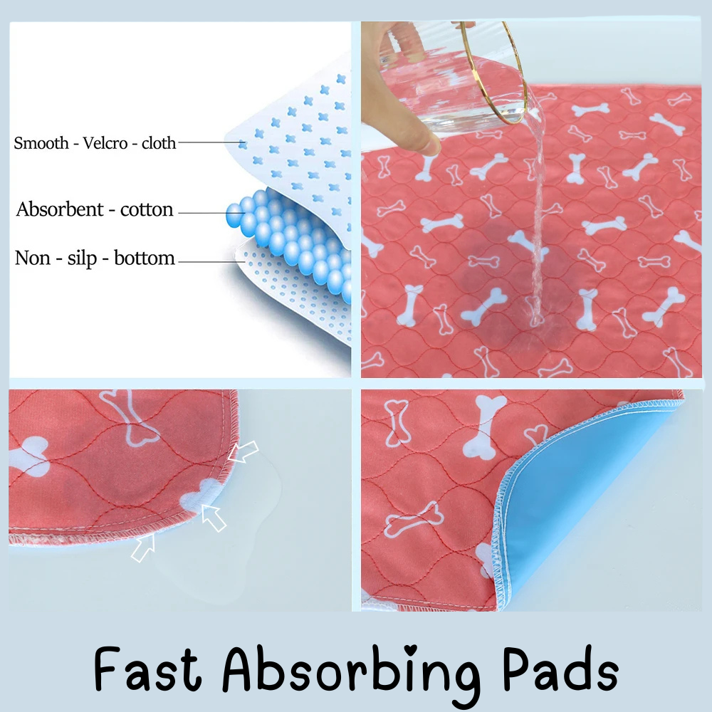 Washable Dog Pee Pad for Senior Dogs with Incontinence
