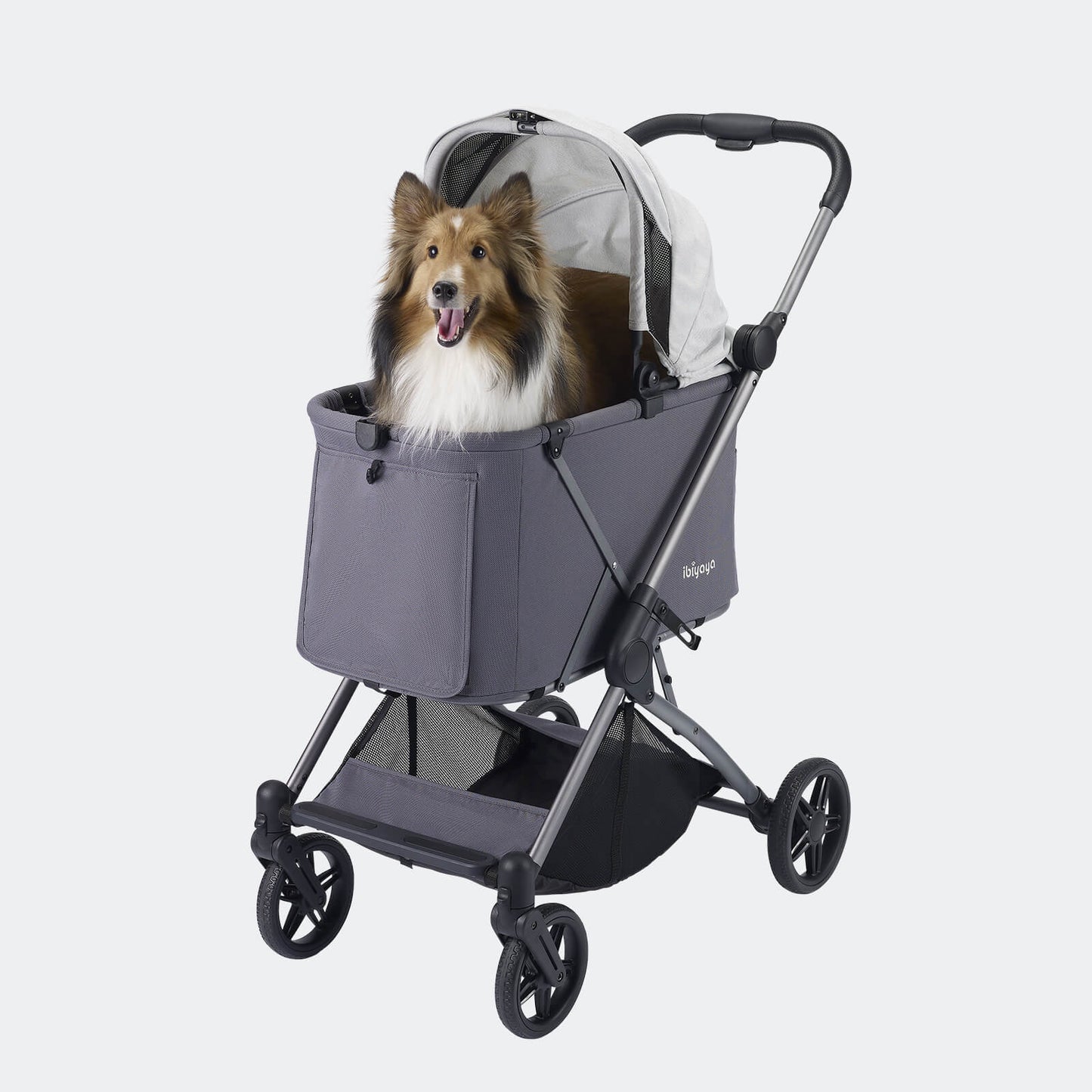 Extra spacious Deep Cabin Dog Stroller | Ibiyaya