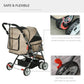 Pet Foldable Stroller with Reversible Handle