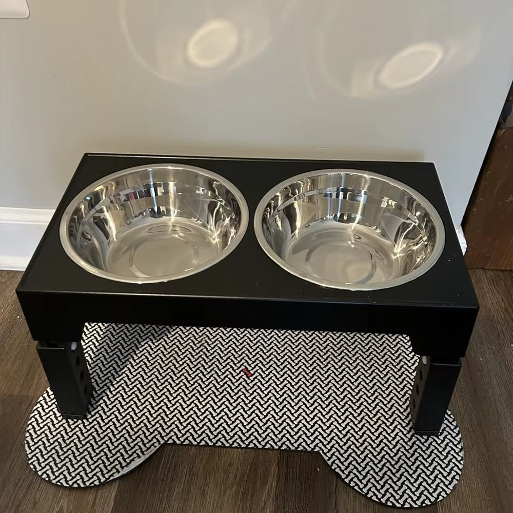 Adjustable Raised Dog Feeder