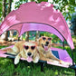 Elevated Dog Bed with Canopy
