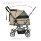 Pet Foldable Stroller with Reversible Handle